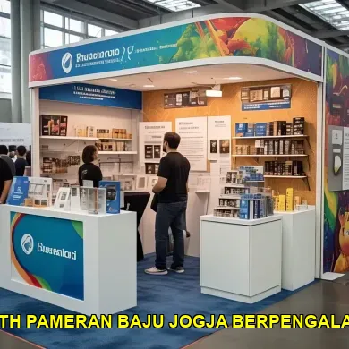 booth pameran baju jogja berpengalaman